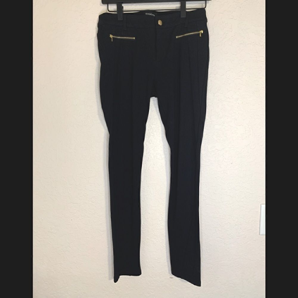 Bebe black pants size 6